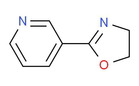 CAS No. 40055-37-6, 2-(pyridin-3-yl)-4,5-dihydrooxazole