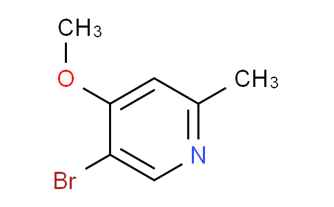 CAS No. 886372-61-8, 5-bromo-4-methoxy-2-methylpyridine