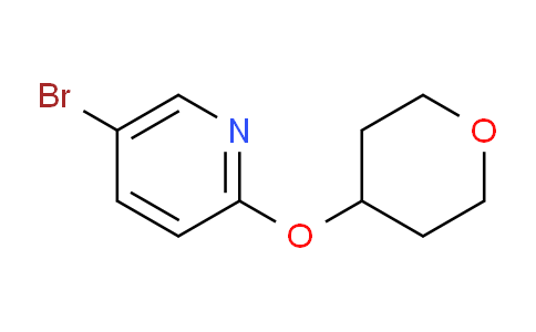 CAS No. 494772-07-5, 5-bromo-2-((tetrahydro-2H-pyran-4-yl)oxy)pyridine