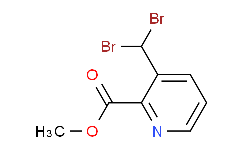 CAS No. 1029720-23-7, methyl 3-(dibromomethyl)picolinate