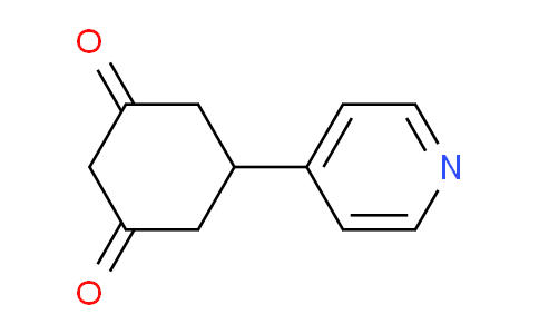 CAS No. 75618-39-2, 5-(pyridin-4-yl)cyclohexane-1,3-dione