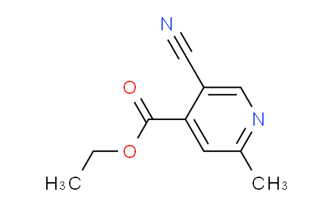 CAS No. 90915-26-7, ethyl 5-cyano-2-methylisonicotinate