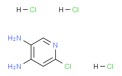 CAS No. 2604-40-2, 6-chloropyridine-3,4-diamine trihydrochloride