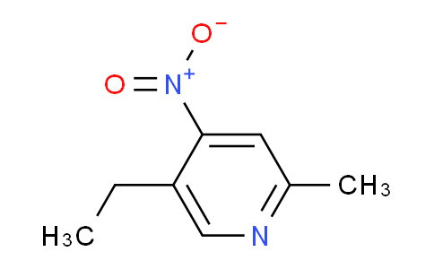 CAS No. 13508-97-9, 5-ethyl-2-methyl-4-nitropyridine