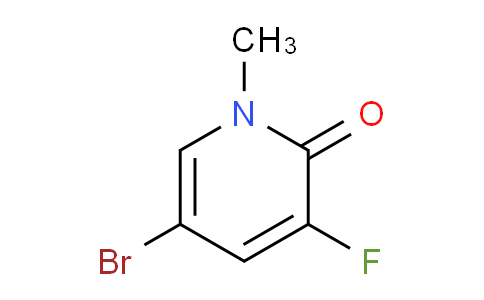 CAS No. 1352152-46-5, 5-bromo-3-fluoro-1-methylpyridin-2(1H)-one