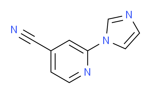CAS No. 158020-84-9, 2-(1H-imidazol-1-yl)isonicotinonitrile