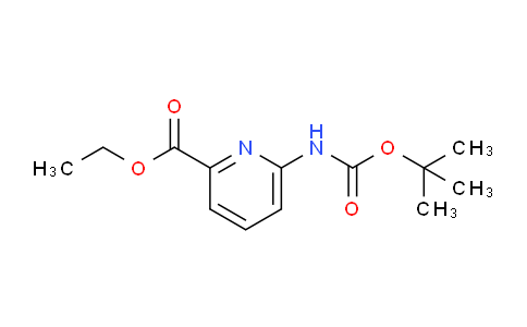 CAS No. 203321-86-2, ethyl 6-((tert-butoxycarbonyl)amino)picolinate