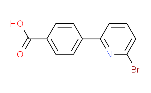 CAS No. 928658-23-5, 4-(6-bromopyridin-2-yl)benzoic acid