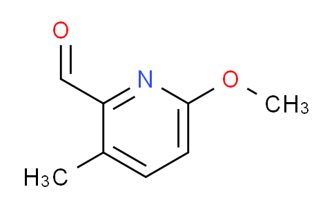 CAS No. 123506-64-9, 6-methoxy-3-methylpicolinaldehyde