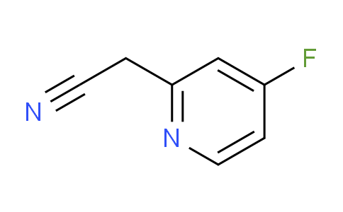 CAS No. 1000504-35-7, 2-(4-fluoropyridin-2-yl)acetonitrile