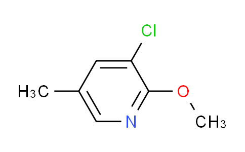 CAS No. 1227593-86-3, 3-chloro-2-methoxy-5-methylpyridine