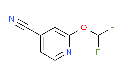 CAS No. 943845-24-7, 2-(difluoromethoxy)isonicotinonitrile