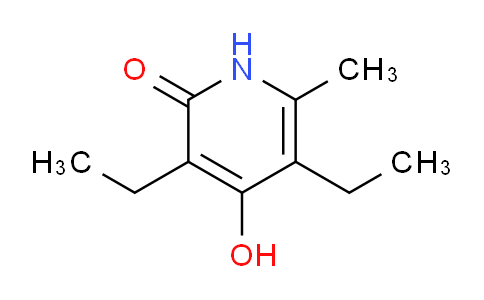 CAS No. 1161078-72-3, 3,5-diethyl-4-hydroxy-6-methylpyridin-2(1H)-one