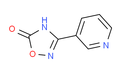 CAS No. 1198-99-8, 3-(pyridin-3-yl)-1,2,4-oxadiazol-5(4H)-one