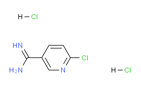 CAS No. 1198283-62-3, 6-chloronicotinimidamide dihydrochloride