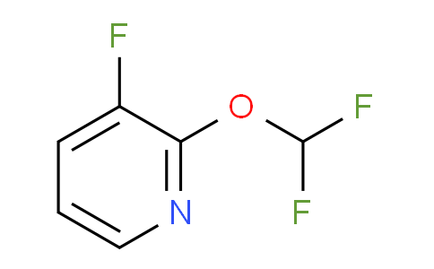 CAS No. 1214377-43-1, 2-(difluoromethoxy)-3-fluoropyridine