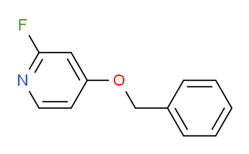 CAS No. 1253792-64-1, 4-(benzyloxy)-2-fluoropyridine