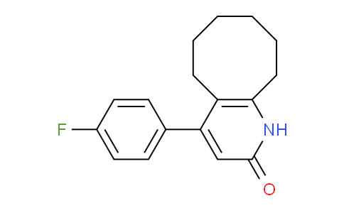 4-(4-fluorophenyl)-5,6,7,8,9,10-hexahydrocycloocta[b]pyridin-2(1H)-one