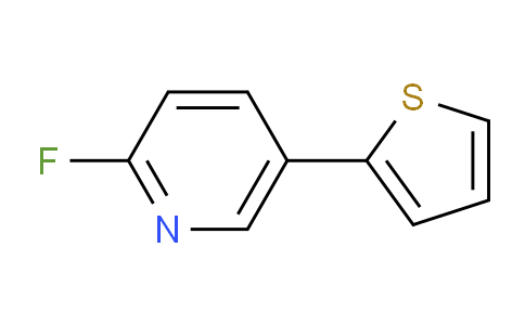2-fluoro-5-(thiophen-2-yl)pyridine