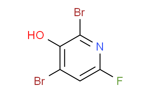 CAS No. 1421602-80-3, 2,4-dibromo-6-fluoropyridin-3-ol