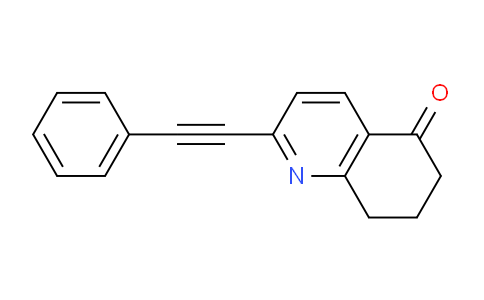 CAS No. 864224-08-8, 2-(Phenylethynyl)-7,8-dihydroquinolin-5(6H)-one