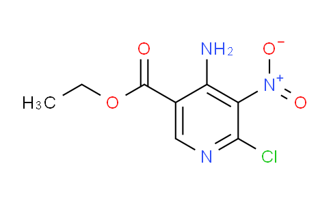 CAS No. 690635-35-9, Ethyl 4-amino-6-chloro-5-nitronicotinate