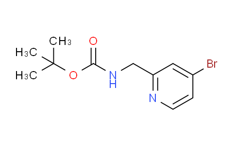 CAS No. 1060813-12-8, tert-butyl ((4-bromopyridin-2-yl)methyl)carbamate