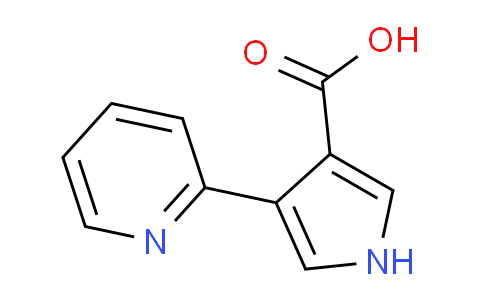 CAS No. 1096815-73-4, 4-(pyridin-2-yl)-1H-pyrrole-3-carboxylic acid