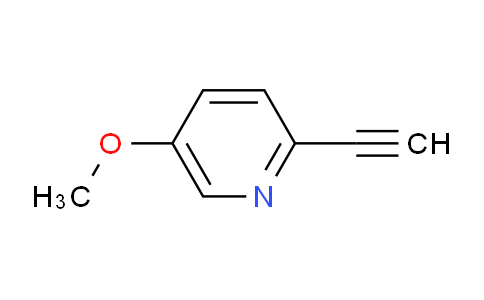 CAS No. 1196155-18-6, 2-ethynyl-5-methoxypyridine