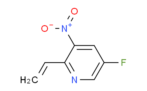 CAS No. 1312605-88-1, 5-fluoro-3-nitro-2-vinylpyridine