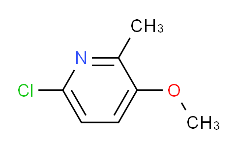 CAS No. 129692-13-3, 6-chloro-3-methoxy-2-methylpyridine