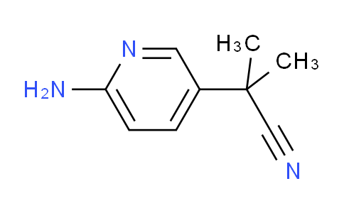 CAS No. 1433858-75-3, 2-(6-aminopyridin-3-yl)-2-methylpropanenitrile