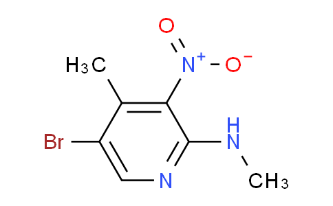 CAS No. 155790-01-5, 5-Bromo-N,4-dimethyl-3-nitropyridin-2-amine