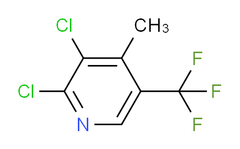 CAS No. 431942-49-3, 2,3-dichloro-4-methyl-5-(trifluoromethyl)pyridine