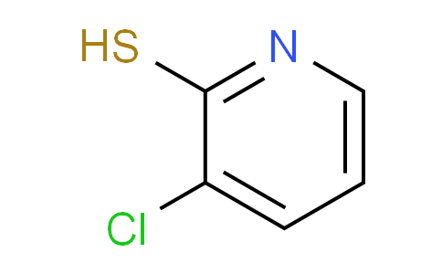CAS No. 5897-94-9, 3-Chloro-2-pyridinethiol