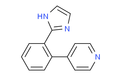 CAS No. 608515-26-0, 4-(2-(1H-Imidazol-2-yl)phenyl)pyridine
