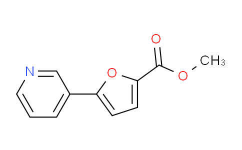 CAS No. 62642-13-1, methyl 5-(pyridin-3-yl)furan-2-carboxylate