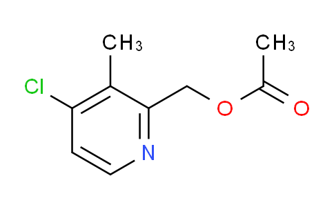 CAS No. 59886-84-9, (4-chloro-3-methylpyridin-2-yl)methyl acetate