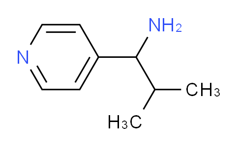 CAS No. 62398-35-0, 2-Methyl-1-pyridin-4-yl-propylamine