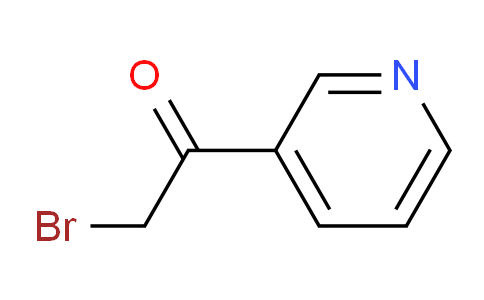 CAS No. 6221-12-1, 2-bromo-1-(pyridin-3-yl)ethan-1-one