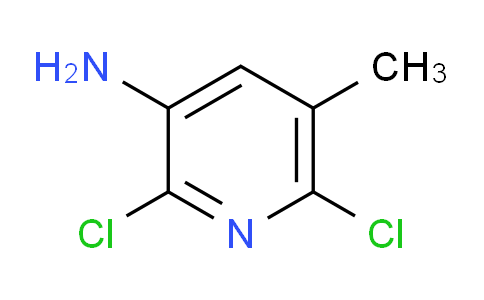 CAS No. 58596-89-7, 2,6-dichloro-5-methylpyridin-3-amine