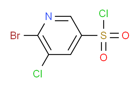 CAS No. 631912-23-7, 6-bromo-5-chloropyridine-3-sulfonyl chloride