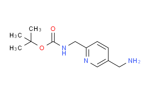 CAS No. 654679-12-6, tert-butyl ((5-(aminomethyl)pyridin-2-yl)methyl)carbamate