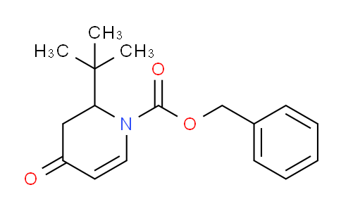 CAS No. 647841-89-2, benzyl 2-(tert-butyl)-4-oxo-3,4-dihydropyridine-1(2H)-carboxylate