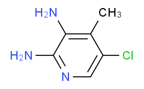 CAS No. 662117-20-6, 5-chloro-4-methylpyridine-2,3-diamine