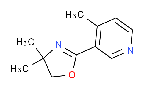CAS No. 68981-84-0, 3-(4,4-Dimethyl-4,5-dihydro-oxazol-2-yl)-4-methyl-pyridine
