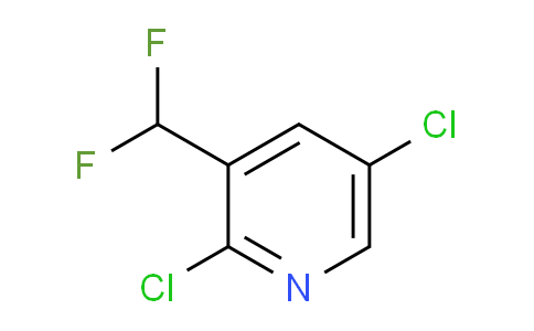CAS No. 71701-93-4, 2,5-Dichloro-3-(difluoromethyl)pyridine
