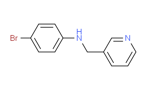 CAS No. 84324-68-5, 4-bromo-N-(pyridin-3-ylmethyl)aniline