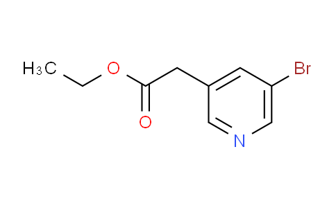 CAS No. 847375-33-1, Ethyl 2-(5-bromopyridin-3-yl)acetate