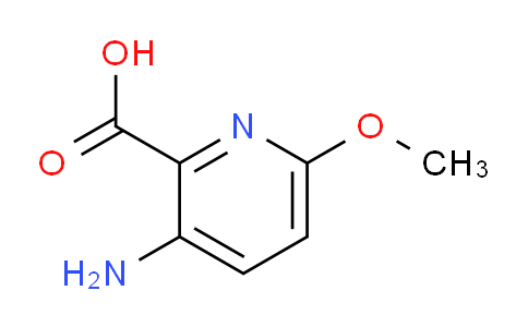 CAS No. 870971-19-0, 3- Amino-6-methoxypyridine-2-carboxylic acid